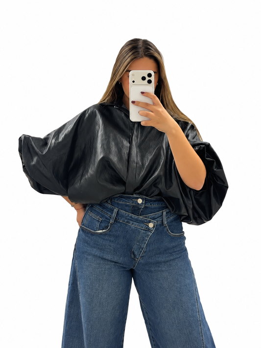 CAMISA/CHAQUETA ZOE NEGRA