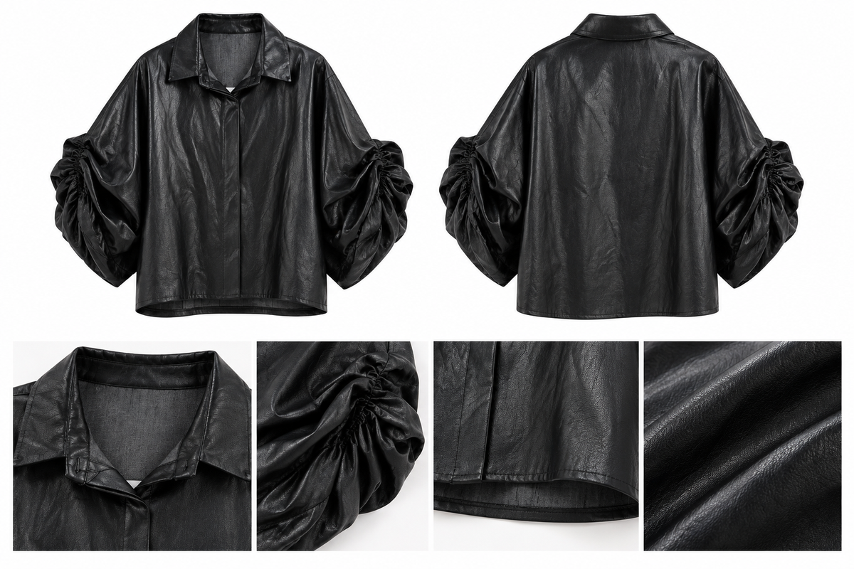CAMISA/CHAQUETA ZOE NEGRA