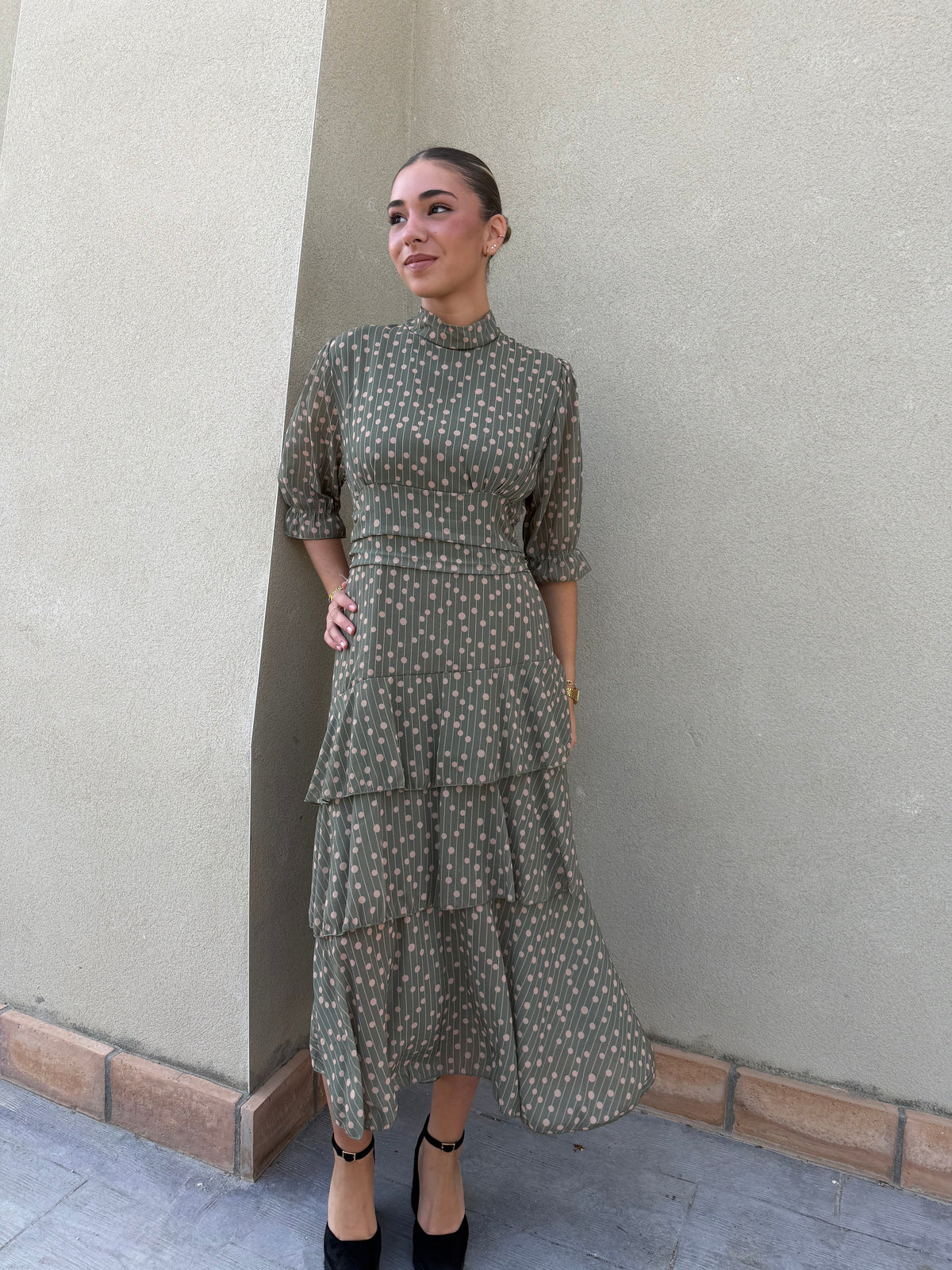 VESTIDO VOLANTES DALIA