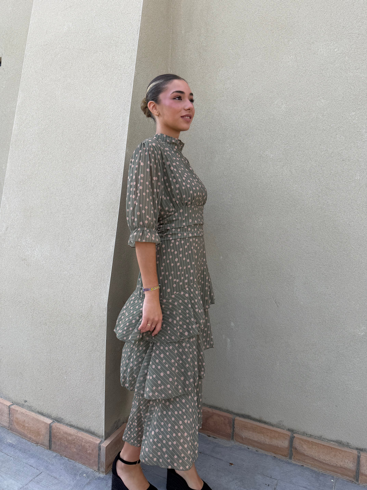 VESTIDO VOLANTES DALIA