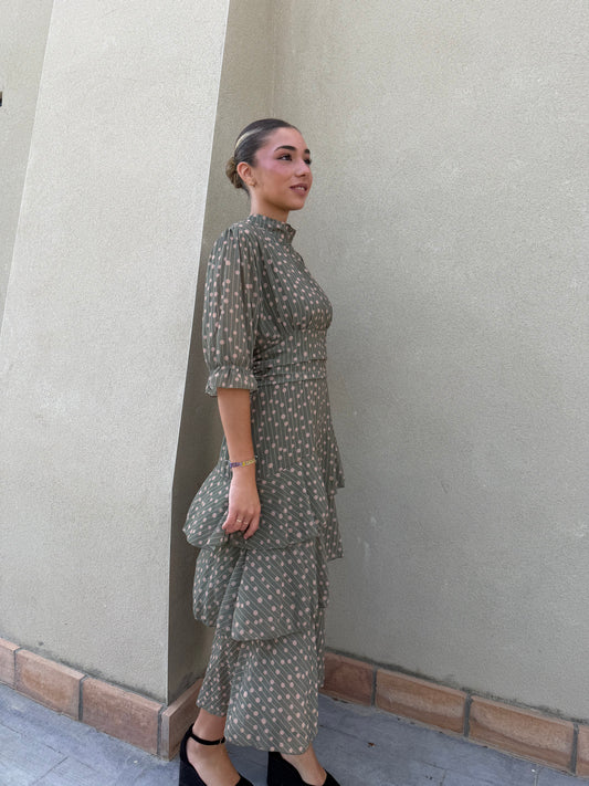 VESTIDO VOLANTES DALIA